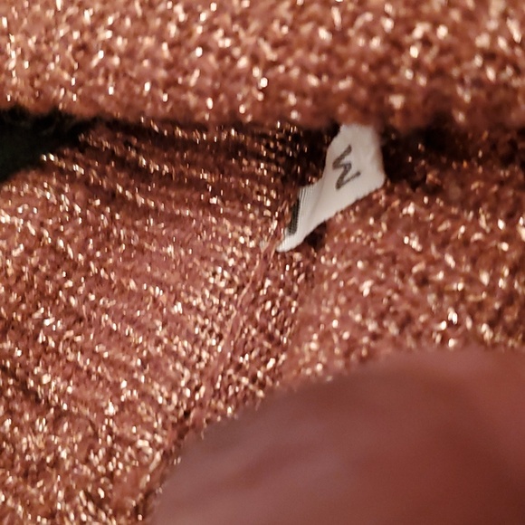 Vintage Copper Metallic Turtleneck - Picture 10 of 10